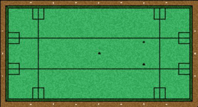 graphical image of a balkline table with balk lines