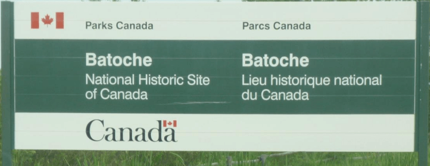 Batoche National Historic Site of Canada, in Saskatewan, Canada