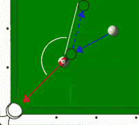 cut draw shot