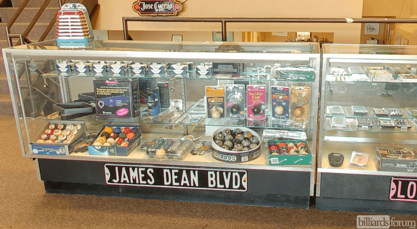 billiards supply store