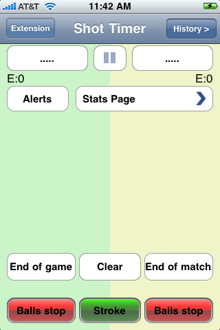 PoolTimer iPhone App