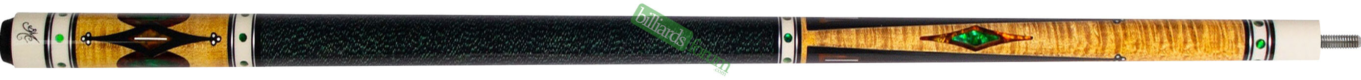 Picture of a BMC Curly Hornet Pool Cue This BMC cue stick is the *BMC Curly Hornet* pool cue.