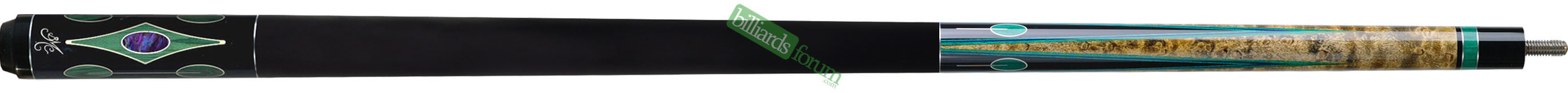 BMC Black Crusher Pool Cue Photo BMC Black Crusher pool cue photo.