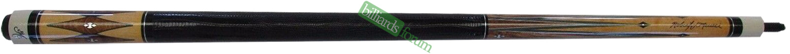 Bob Meucci BMC Angel 1 Cue with Black Lizard Wrap This BMC cue stick is the *BMC Angel 1 Black Lizard* pool cue. The BMC Angel 1 Black Lizard model pool cue is part of the Bob Meucci BMC Angel Pro Series line of pool cues.