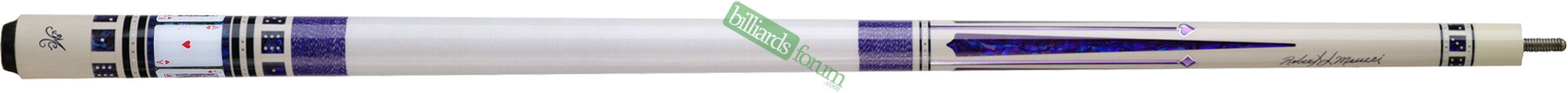 Picture of a BMC Casino 5 Hearts Pool Cue This BMC cue stick is the *BMC Casino 5 Hearts* pool cue. The BMC Casino 5 Hearts model pool cue is part of the BMC Casino Series line of pool cues.