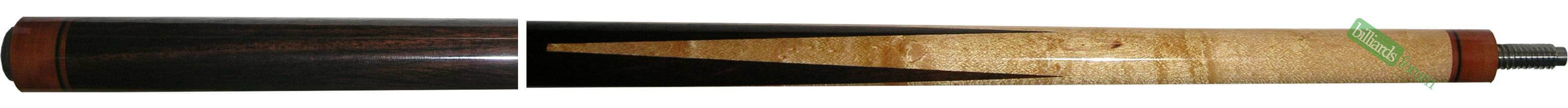 2018 Bob Harris Custom Sneaky Pete Pool Cue 021418-1 This 2018 Bob Harris custom sneaky-pete pool cue stick is the *Bob Harris 021418-1* pool cue. Made from brown phenolic, Honduras rosewood, and birdseye maple. This pool cue was made in 2018 by the Richmond, Kentucky cue maker Bob Harris.