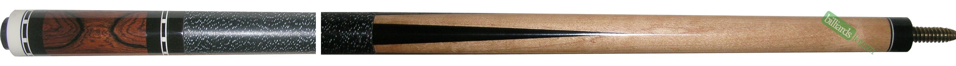 2018 Bob Harris custom gabon ebony pool cue.