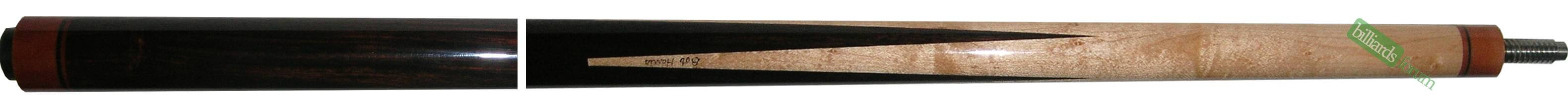 Bob Harris Rosewood Sneaky Pete 112112-1 Picture This Bob Harris cue stick is the *Bob Harris 112112-1* pool cue. The Bob Harris 112112-1 model pool cue is part of the Bob Harris Sneaky Pete line of custom pool cues.