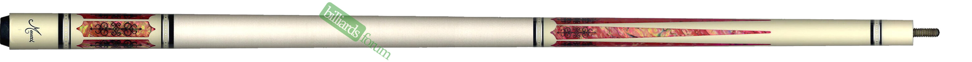 Meucci Pink 21-3 Pool Cue Photo This Meucci cue stick is the *Meucci 21-3 Pink* pool cue. The Meucci 21-3P Pink model pool cue is a special version of the standard 21-3 pool cue from the Meucci 21st Century Series line of pool cues.