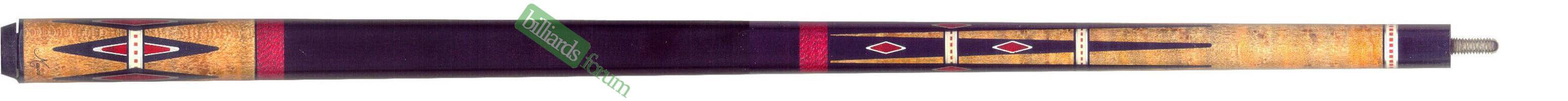 A Billiard Warehouse Photo of the Meucci 21-5 A photo of the *Meucci 21-5* pool cue from the Billiard Warehouse. The Meucci 21st Century Model 5 pool cue is part of the Meucci 21st Century Series line of pool cues.