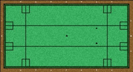 Carom Table Balklines Diagram