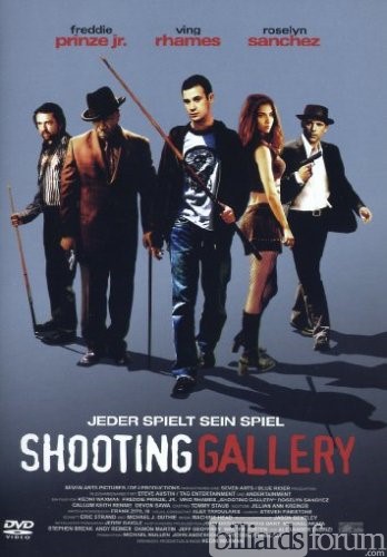 Billiard Movie Shooting Gallery with Freddie Prinze Jr.