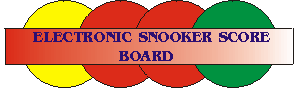 Electronic Digital Snooker Scoreboard for Snooker Clubs