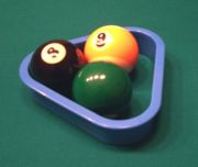 How to rack in 3-ball pool