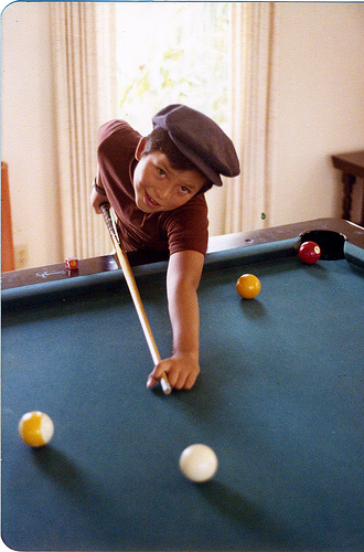 1970 Game Room Billiard Table