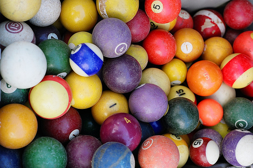 Antique Billiard Balls