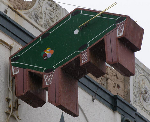 Billiard Room Sign for Pool Hall