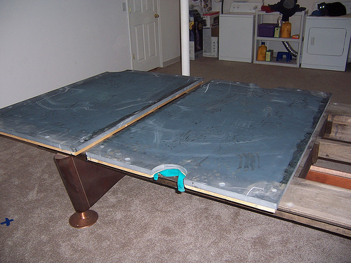 Picture of Billiard Table With 3 Piece Slate and Frame Billiard Table With 3 Piece Slate and Frame