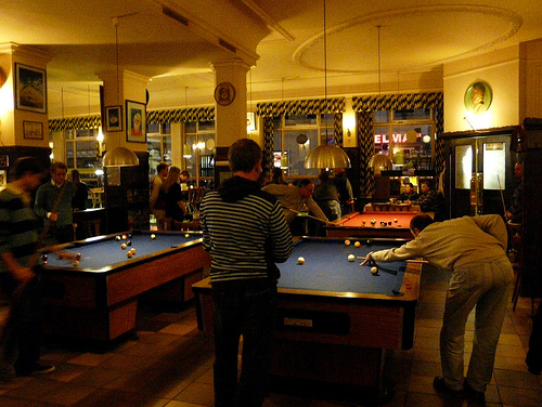 Billiards at Schelling Salon Munich