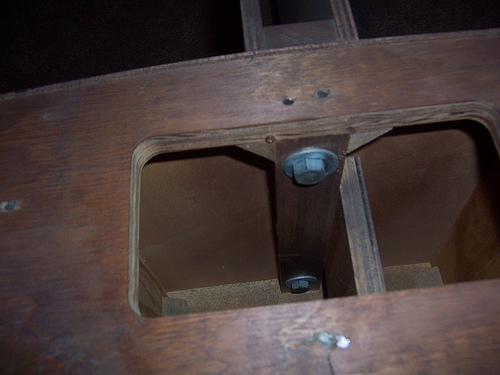 Picture of Brunswick Billiard Table Frame Construction Brunswick Billiard Table Frame Construction