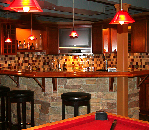 Picture of Burton Walsh Interiors Basement Billiard Room Burton Walsh Interiors Basement Billiard Room