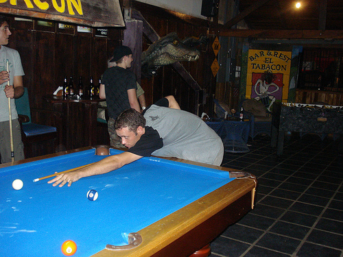 Picture of Costa Rica 2007 Billiard Hall Bar and Rest El Tabacon Costa Rica 2007 Billiard Hall Bar and Rest El Tabacon