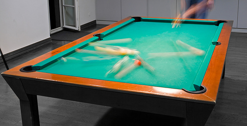 Dagstuhl Billiard Room Varnished Pool Table