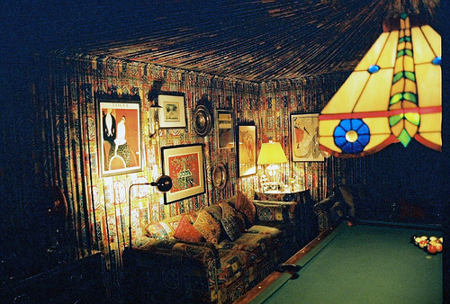 Elvis Graceland Memphis Home Billiard Room