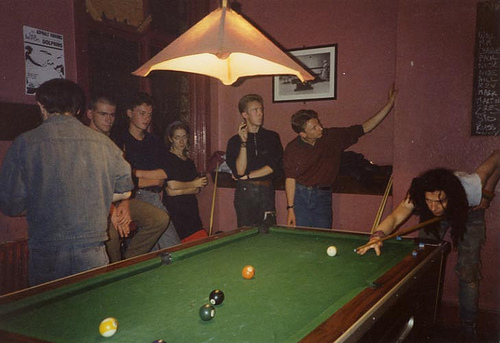 Jaceys Bar Pool Room 1980s