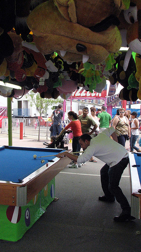 Midway Billiards at Calgary Stampede