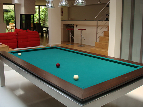 Picture of Modern Style Home Billiard Room Modern Style Home Billiard Room