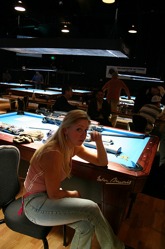 Picture of Muted Billiard Table Lighting Muted Billiard Table Lighting