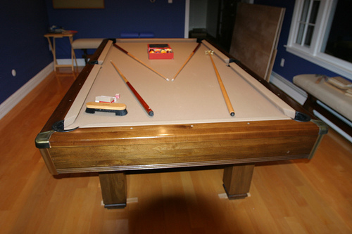 Picture of Spectator Seating for Home Billiard Room Spectator Seating for Home Billiard Room