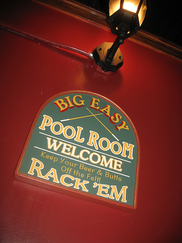 The Big Easy Pool Room