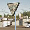 Sign in Front of 8-Ball In Pool Hall in Great Falls, MT