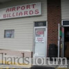 Store front at Airport Billiards Saint Louis, MO