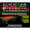 Allied Billiards Waukesha, WI Flyer