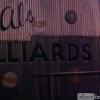 Back of Al's Billiards Pool Hall in Turlock, CA