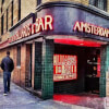 Corner Store Front at Amsterdam Billiards New York, NY