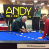 Mike Massey at Andy Cloth USA Booth 2015 BCA