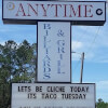 Anytime Billiards & Grill Jacksonville, NC Storefront Sign