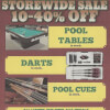 Flyer, Art's Billiard Supply Independence, MO