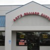 Store front at Art's Billiard Supply Independence, MO