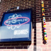 Atomic Billiards Pool Hall in Washington, DC Storefront