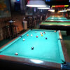 Playing Pool at Barney's Billiard Saloon Spring, TX