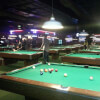 Shooting Pool at Barney's Billiard Saloon Spring, TX