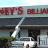 Store front at Barney's Billiard Saloon Houston, TX in 1990s