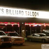 Store front at Barney's Billiard Saloon Humble, TX