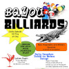 Flyer, Bayou Billiards Pool Hall Baton Rouge, LA