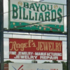 Old Bayou Billiards Baton Rouge, LA Signage